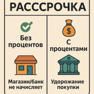 Что такое рассрочка — и почему это не просто «покупка в долг»